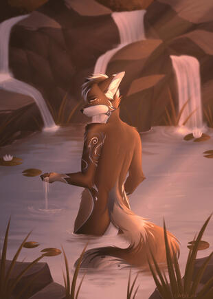 Scene half body (1 char)